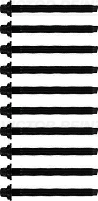 V.REINZ 143211601 SİLİNDİR KAPAK CİVATA SAPLAMA 10 ADET SETİ PARTNER-BERLINGO-P206-P306-EXPERT-JUMPY-XSARA 1.9 D DW8