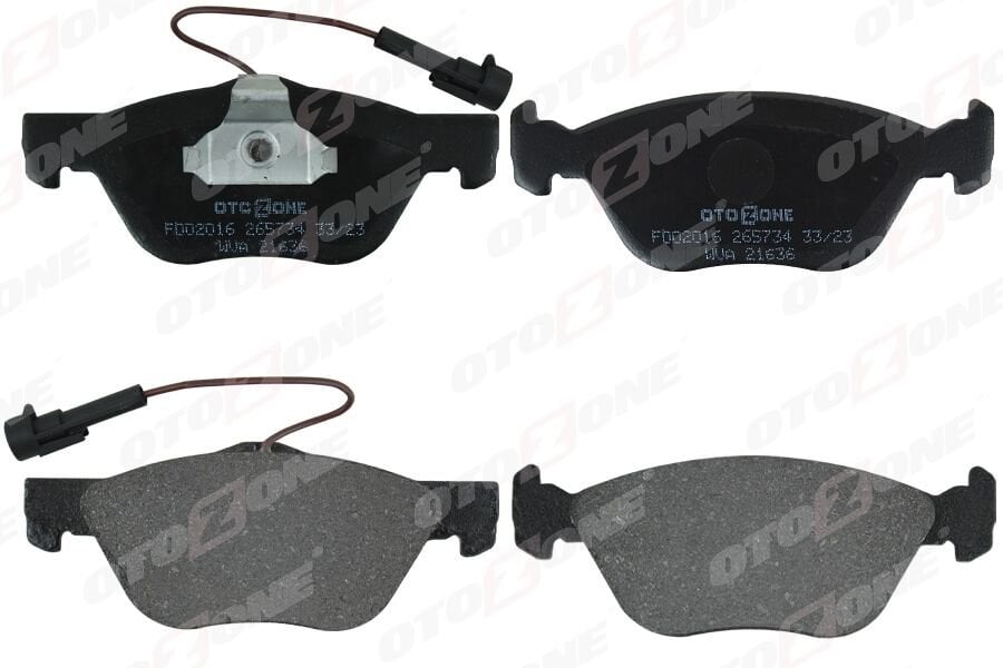 ÖN FREN BALATASI FIAT MAREA 95> ALFA ROMEO 145-146-156 2.0 16V 2.0 JTD FİŞLİ