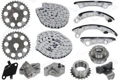 GVA 59C7123 EKSANTRİK ZİNCİR SETİ TOYOTA HILUX REVO 2.4L 2GD-FTV GUN125 GUN135 15-> 14 pcs