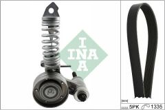 INA 529029510 ALTERNATÖR GERGİ KİTİ 5PK1335 KAYIŞ ASTRA J CORSA C CORSA D 1.2-1.4 K015PK1355 1340017-55562422-55562423