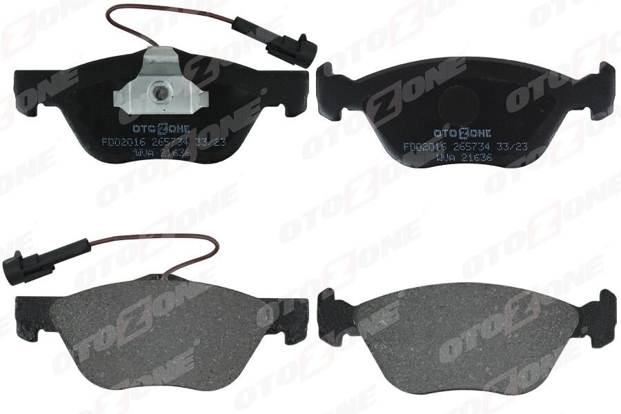 OTOZONE FDO2016 ÖN FREN BALATASI FIAT MAREA 95> ALFA ROMEO 145-146-156 2.0 16V 2.0 JTD FİŞLİ