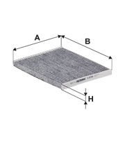 FILTRON FILT K 1172A PUNTO-GRENDE PUNTO-CORSA D POLEN FILTRESI KABIN FILTRESI
