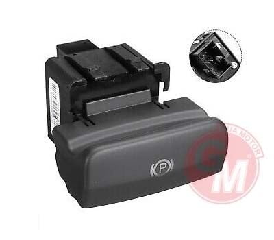 EL FREN DÜĞMESİ / BUTONU C4-C4 PİCASSO-P3008-P5008 09>17 MAT SİYAH EL FREN ANAHTARI