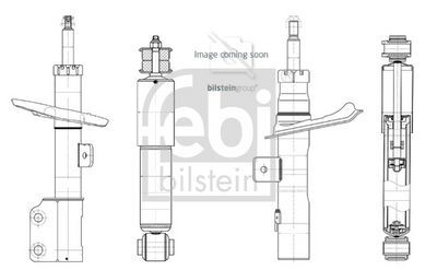 FEBI 1002592 AMORTISOR ARKA GAZLI MINI R50 R53 R55 R56 R57 R58 R59