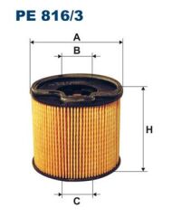 FILTRON PE816.3 YAKIT FİLTRESİ PARTNER-BERLINGO-C5-JUMPY-XSARA-SCUDO-P206-P307-P406-P607-P806-EXPERT 2.0HDI