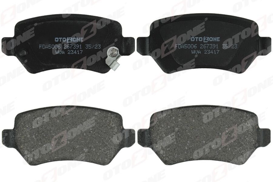 OTOZONE FDA5006 ARKA BALATA ASTRA G 98 > ASTRA H 05 > MERIVA 03 > ZAFIRA 00 > COMBO 02 > GDB1515