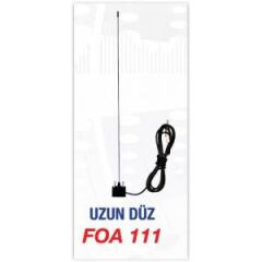 FLAS FOA111 OLUK ANTENİ UZUN DÜZ ÜNİVERSAL