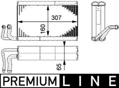 MAHLE AE68000P EVAPORATOR BMW E60 E61 E63 E64