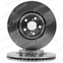 OTOZONE BD9104 ÖN FREN DİSKİ HAVA KANALLI TOYOTA COROLLA VERSO 2.0L 1CDTV D-4D CDE120 01-06 / AVENSIS 2.2L 2AD-FT V ADT251 05-09 295 çap X 5 bijon - Adet disk fiyatıdır