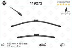 VALEO 119272 SİLECEK SÜPÜRGESİ ÖN ÜSTTEN BASMALI GOLF7-A3-PASSAT-POLO 2012 > 650 x 450 mm