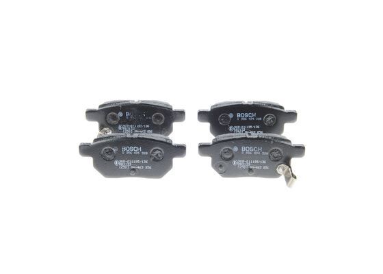 BOSCH 0986494328 ARKA FREN BALATA TOYOTA AURIS. COROLLA 1.6L 1ZR-FE ZRE151 07-11 / 1.33L 1NR-FE NRE150 6 vites 10->