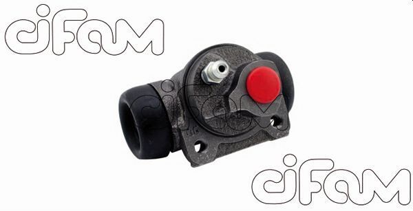 CIFAM 101578 ARKA FREN SİLİNDİRİ SAĞ P206 1.4 98>12 P301 12> P306 94-01 C-ELYSEE 12> XSARA 97>05 20.64mm ZX 91>97 ABS SİZ