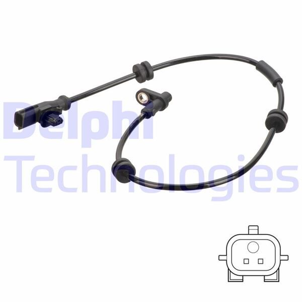 DELPHI SS20798 ABS SENSÖRÜ FORD FIESTA-B-MAX-COURIER 13>