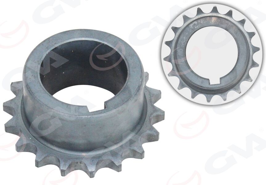 GVA 6045021 KRANK DİŞLİSİ P106-P206-P207-P208-P307-P308-P2008-PARTNER-BERLINGO-C2-C3-C4-JUMPY 1.4İ TU3JP