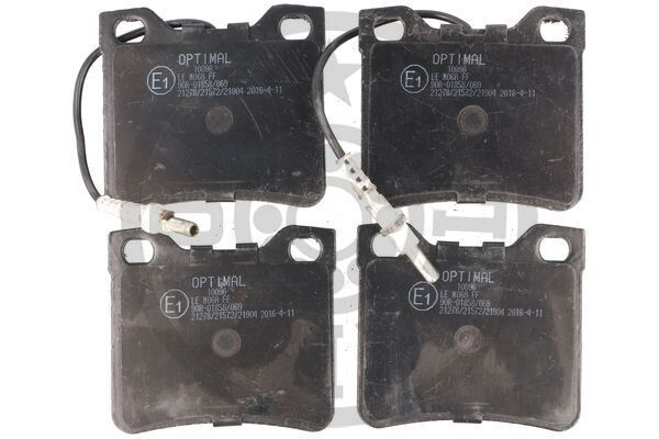 OPTIMAL BP-10096 FREN BALATASI ARKA MERCEDES W638 B901 B902 . PEUGEOT 406 605