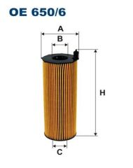 FILTRON OE650.6 YAĞ FİLTRESİ A4 A5 A6 A8 Q5 Q7 TOUAREG PHAETON PORSCHE CAYENNE 3.0D 3.0TDİ