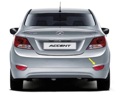 GKL 342991 REFLEKTÖR ARKA TAMPON SAG HYUNDAİ ACCENT BLUE 2011->