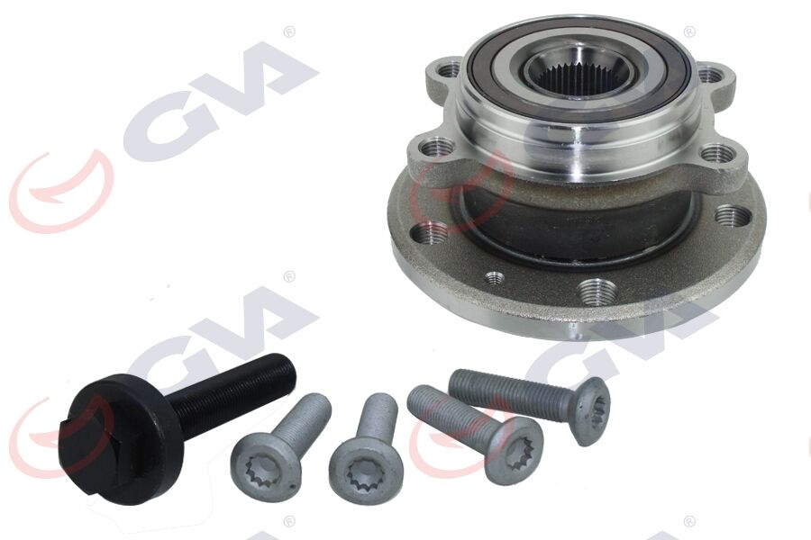 GVA 4775012 ÖN TEKER PORYASI RULMANLI GOLF V 1.4i 03-09 CADDY III ABS Lİ 5 BİJON
