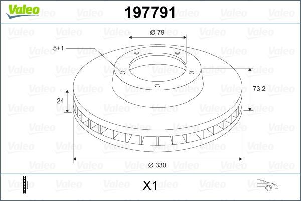 VALEO 197791 FREN DISKI ON BMW F30 F32 F34 F36 F22