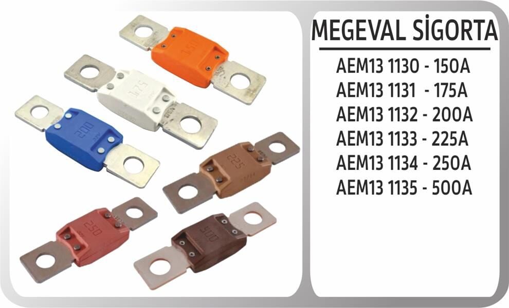 AEM13 1131 MEGAVAL SIGORTA 175A