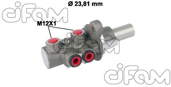 CIFAM 202779 FREN ANA MERKEZİ OPEL COMBO D 10> DOBLO 10> 23.81mm ABS Lİ