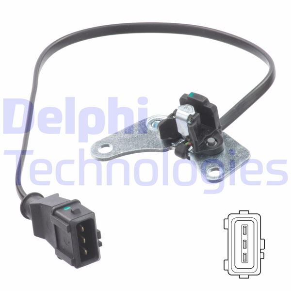 DELPHI SS11203 EKSANTRİK DEVİR SENSÖRÜ FIAT ALBEA 98>09 BRAVA 96> BRAVO 95> DOBLO 01> MAREA 00> 1.6 16V