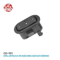 EMA CD-101 CAM AÇMA ANAHTARI TEKLİ ÖN SAĞ-ARKA ASTRA G-CORSA C-COMBO C-ZAFIRA A 90561388-93350571