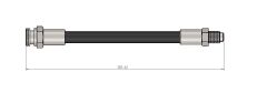 CAVO C900587A ARKA FREN HORTUMU FIAT DUCATO 01>06 CITROEN JUMPER 01>06 BOXER 01>06 2.8 JTD HDI