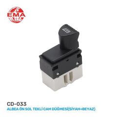EMA CD-033 CAM AÇMA ANAHTARI FIAT ALBEA SOL KAPI SOL CAM TEKLİ - SÜRÜCÜ