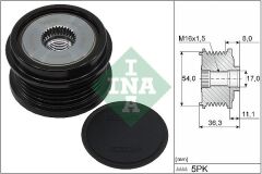 INA 535033310 ALTERNATÖR KASNAĞI ASTRA K 1.4 INSIGNIA B 1.5 B14XE-XNT-XFT-XFL-D14XFT-XFL-B15SFT-D15SFT-SFL