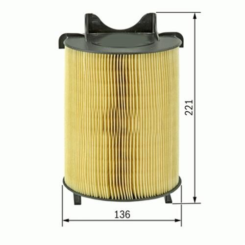 HAVA FİLTRESİ CADDY III-PASSAT-GOLF V-JETTA III-TOURAN-TIGUAN-LEON-OCTAVIA-ALTEA 1.4TSI-1.6-2.0FSI