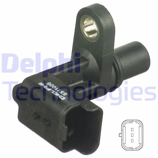 DELPHI SS11006 EKSANTRİK MİL SENSÖRÜ P207-P208-P308-P508-P5008-C3-C4-C5-DS3-DS4-PARTNER-BERLINGO 1.4-1.6 16V THP- VTI-GTI BMW F20-F21-F30 MINI R56