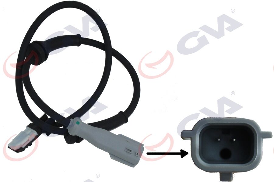 GVA 5316112 ABS SENSORU ARKA SOL RENAULT KANGOO II 08> MERCEDES CITAN W415 12> .