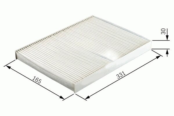 SARDES SC510 POLEN FİLTRESİ CORSA C 00>06COMBO C 01>10 VECTRA C 02> TIGRA 04> SIGNUM 03>