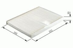 SARDES SC510 POLEN FİLTRESİ CORSA C 00>06COMBO C 01>10 VECTRA C 02> TIGRA 04> SIGNUM 03>