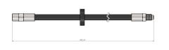 CAVO C901059A ON FREN HORTUMU SAG/SOL VOLVO V90 95>04 S90 95>04