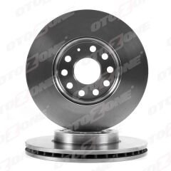 OTOZONE BD7003 FREN DİSKİ ÖN VW CADDY-PASSAT-GOLF 5/6/7- SKODA OCTAVIA FORD CONNECT 23> ÇAP: 288mm. KALINLIK: 25mm Delik: 9