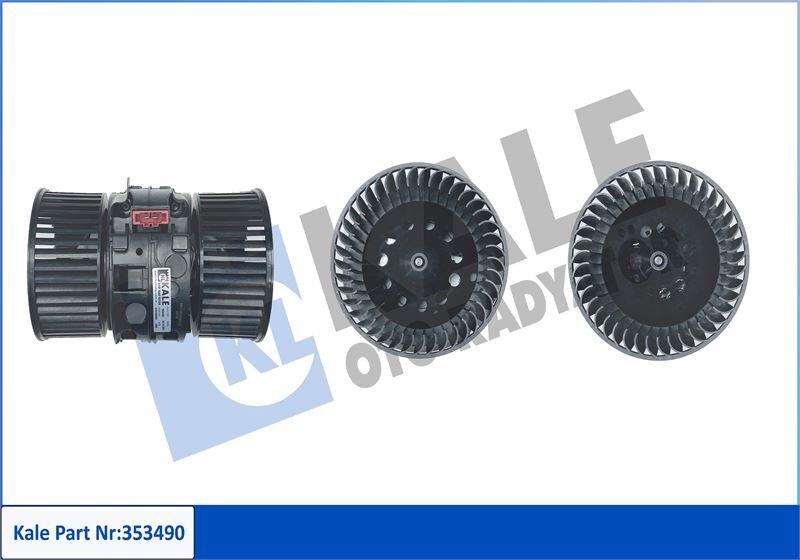 KALE 353490 KALORİFER MOTORU RENAULT TRAFIC III 15> OPEL VIVARO B 15> 1.6dCi 2.0dCi