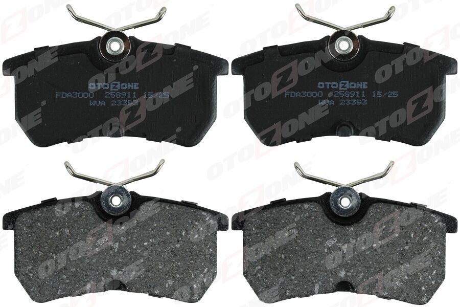 OTOZONE FDA3000 ARKA FREN BALATASI FOCUS I 98>04 FIESTA VI 17> GDB1354