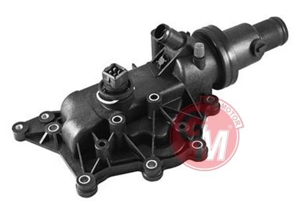 TERMOSTAT KOMPLE MEGANE II - MEGANE III CLIO III - FLUENCE - LAGUNA 1.6 16V 4 FİŞLİ BORUSUZ