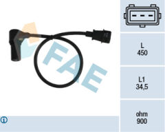 FAE 79074 KRANK MİL SENSÖRÜ ASTRA G 2.0 DTI 16V 00 >-FRONTERA 2.2 DTI 98-02 -VECTRA C 2.0 02 >