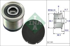 INA 535003010 ALTERNATÖR KASNAĞI RENAULT LAGUNA II 01> MEGANE II-III 02>14 TRAFIC II 06> MASTER II 06> 1.9DCI