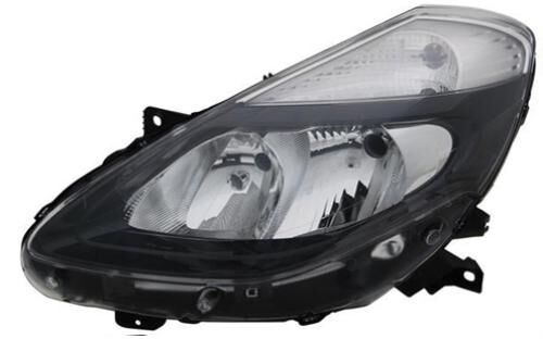 TYC REN10CL032 FAR SOL ELEKTRİKLİ RENAULT CLIO III 04> H7 H7 SIYAH