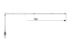 BOSCH 1987473009 BALATA FISI ON LAND ROVER RANGE ROVER III L322