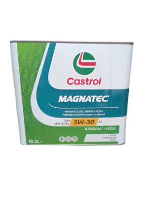 CASTROL 15FFD9 MOTOR YAĞI MAGNATEC 5W-30 A5 10.5L TU
