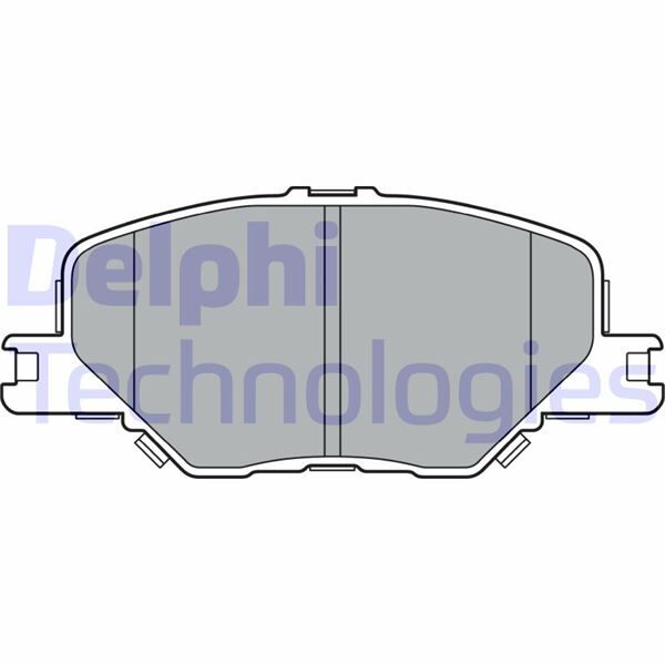 DELPHI LP3370 ÖN FREN BALATASI INSIGNIA B 2017> 16 İNÇ JANT