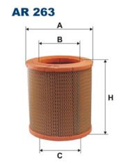 FILTRON FILT AR 263 DUCATO/BOXER/JUMPER HAVA FILTRESI KISA TIP