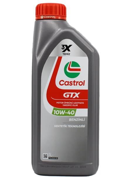 CASTROL 160DF4 MOTOR YAĞI GTX 10W-40 12X1L H TU