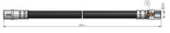 CAVO C900674A FREN HORTUMU ARKA MERCEDES W168 W414