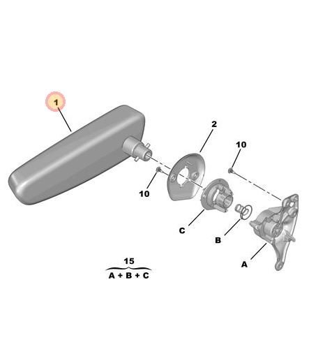 OE-OPEL 9827280780 KOLDAYANAGI